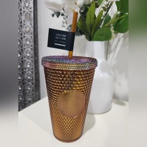 Starbucks Limited Edition 50 Year Anniversary Gold Tumbler